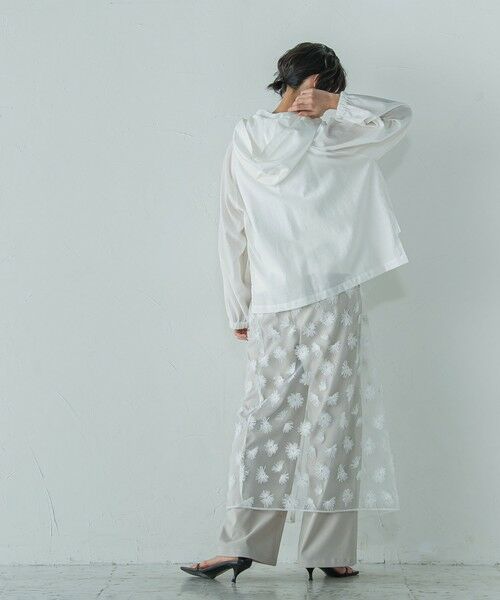 MAYSON GREY / メイソングレイ シャツ・ブラウス | 叶えるフーディシャツブルゾン≪洗濯機で洗える≫ | 詳細5