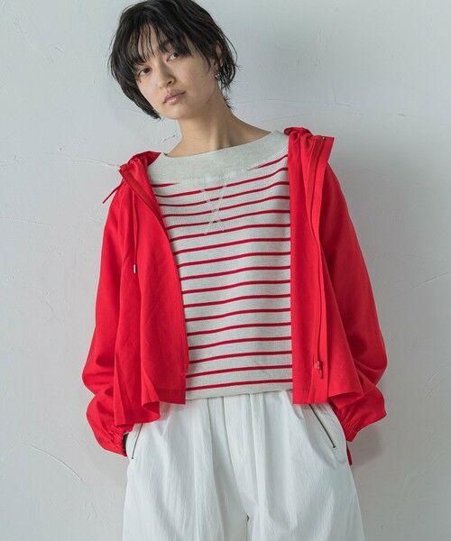 MAYSON GREY / メイソングレイ シャツ・ブラウス | 叶えるフーディシャツブルゾン≪洗濯機で洗える≫ | 詳細14