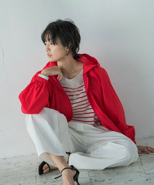 MAYSON GREY / メイソングレイ シャツ・ブラウス | 叶えるフーディシャツブルゾン≪洗濯機で洗える≫ | 詳細16