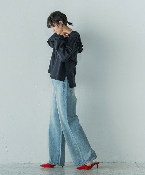 MAYSON GREY / メイソングレイ シャツ・ブラウス | 叶えるフーディシャツブルゾン≪洗濯機で洗える≫ | 詳細24