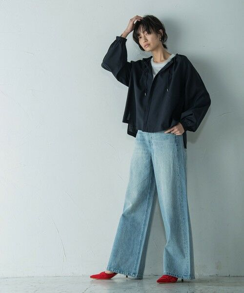 MAYSON GREY / メイソングレイ シャツ・ブラウス | 叶えるフーディシャツブルゾン≪洗濯機で洗える≫ | 詳細25