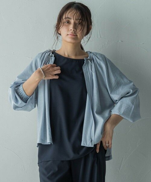 MAYSON GREY / メイソングレイ シャツ・ブラウス | 叶えるフーディシャツブルゾン≪洗濯機で洗える≫ | 詳細29