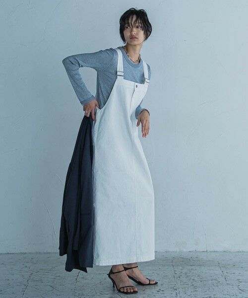 MAYSON GREY / メイソングレイ ロング・マキシ丈ワンピース | 11OZデニムワンピース≪洗濯機で洗える≫ | 詳細1