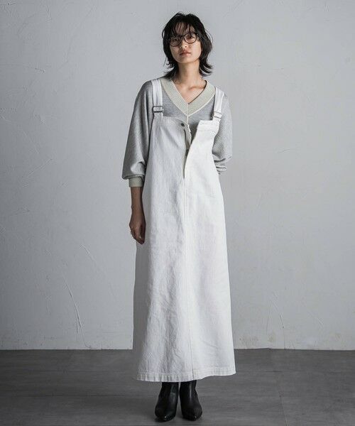 MAYSON GREY / メイソングレイ ロング・マキシ丈ワンピース | 11OZデニムワンピース≪洗濯機で洗える≫ | 詳細8