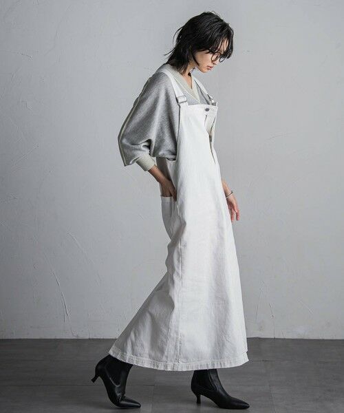 MAYSON GREY / メイソングレイ ロング・マキシ丈ワンピース | 11OZデニムワンピース≪洗濯機で洗える≫ | 詳細9