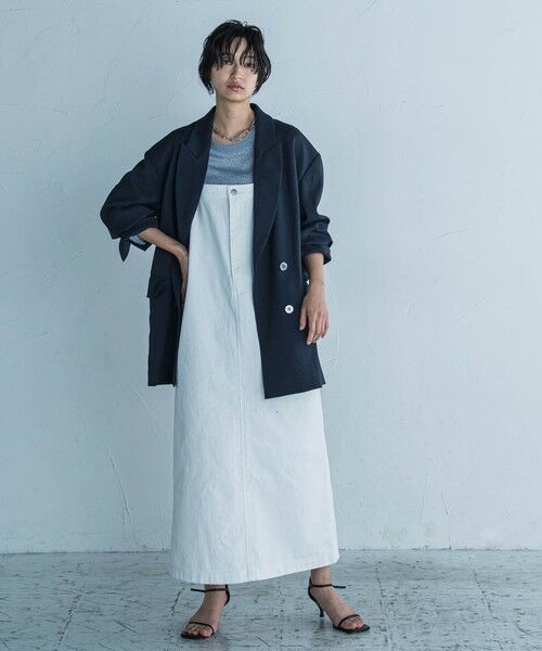 MAYSON GREY / メイソングレイ ロング・マキシ丈ワンピース | 11OZデニムワンピース≪洗濯機で洗える≫ | 詳細4