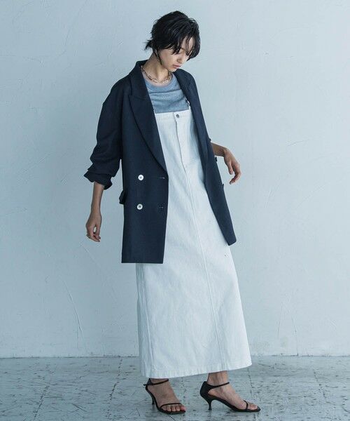 MAYSON GREY / メイソングレイ ロング・マキシ丈ワンピース | 11OZデニムワンピース≪洗濯機で洗える≫ | 詳細5