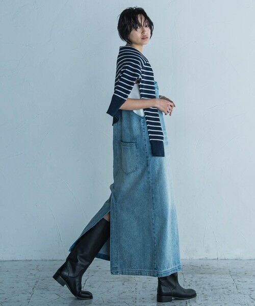 MAYSON GREY / メイソングレイ ロング・マキシ丈ワンピース | 11OZデニムワンピース≪洗濯機で洗える≫ | 詳細24