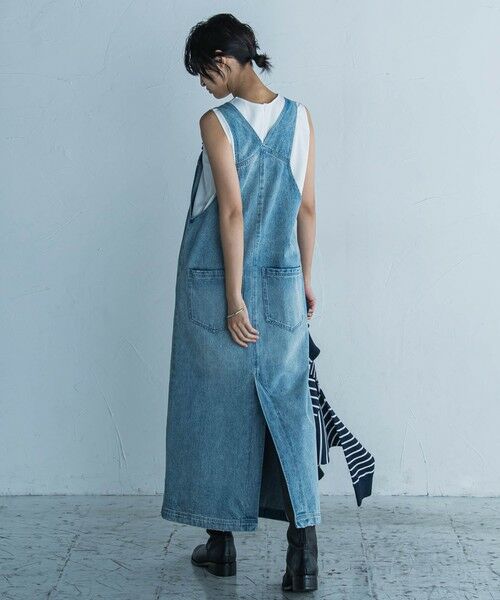 MAYSON GREY / メイソングレイ ロング・マキシ丈ワンピース | 11OZデニムワンピース≪洗濯機で洗える≫ | 詳細26