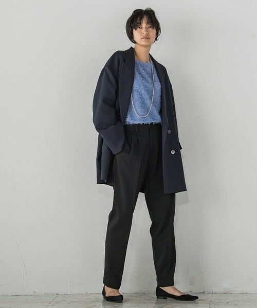 MAYSON GREY / メイソングレイ テーラードジャケット | ダブルブレストオーバージャケット≪手洗い可能≫ | 詳細10