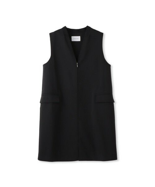 MAYSON GREY / メイソングレイ ダウンジャケット・ベスト | ノーカラージップロングジレ≪手洗い可能≫ | 詳細9