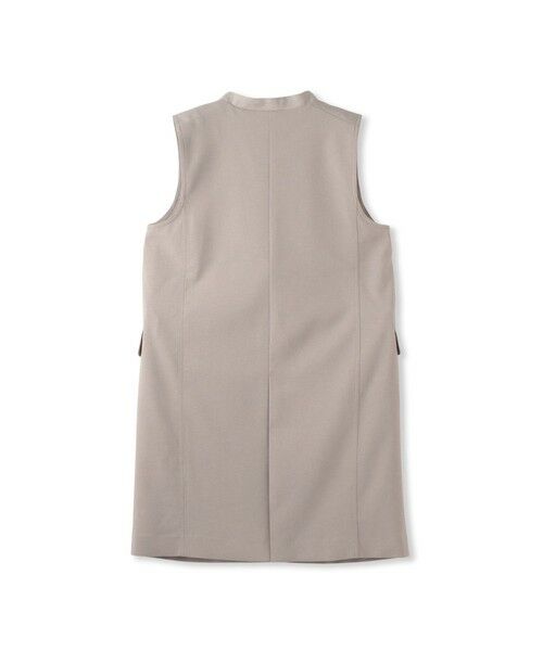 MAYSON GREY / メイソングレイ ダウンジャケット・ベスト | ノーカラージップロングジレ≪手洗い可能≫ | 詳細20