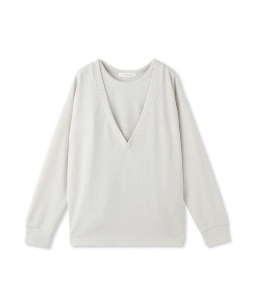 MAYSON GREY / メイソングレイ カットソー | SET　スラブジャージタンクトップ+深Vネックプルオーバー | 詳細8
