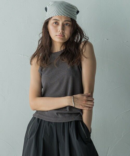 MAYSON GREY / メイソングレイ カットソー | SET　スラブジャージタンクトップ+深Vネックプルオーバー | 詳細30