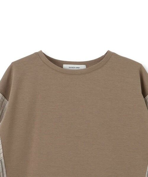 MAYSON GREY / メイソングレイ カットソー | ストライプドッキングドルマンプルオーバー≪洗濯機で洗える≫ | 詳細21