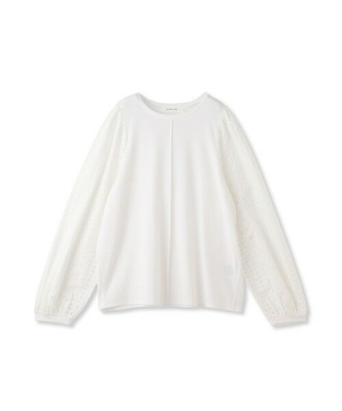 MAYSON GREY / メイソングレイ カットソー | カットワーク刺繍スリーブプルオーバー≪洗濯機で洗える≫ | 詳細8