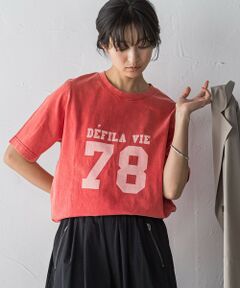 MAYSON GREY / メイソングレイ カットソー | ナンバリングヴィンテージTシャツ≪洗濯機で洗える≫