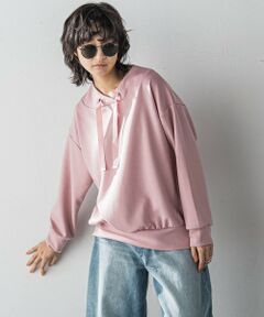 MAYSON GREY / メイソングレイ カットソー | 【WEB限定】抜け襟ダンボールプルオーバー