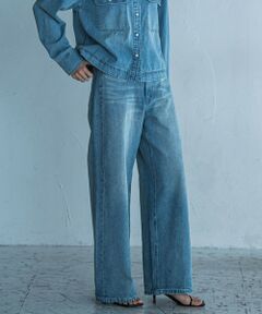 MAYSON GREY / メイソングレイ デニムパンツ | デニムワイドパンツ≪洗濯機で洗える≫