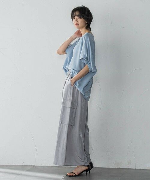 MAYSON GREY / メイソングレイ その他パンツ | 【新色追加】シャンブレーカーゴキュロットパンツ | 詳細28