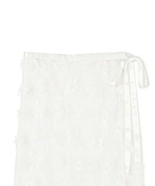 MAYSON GREY / メイソングレイ ミニ・ひざ丈スカート | チュールフラワーラップスカート | 詳細20