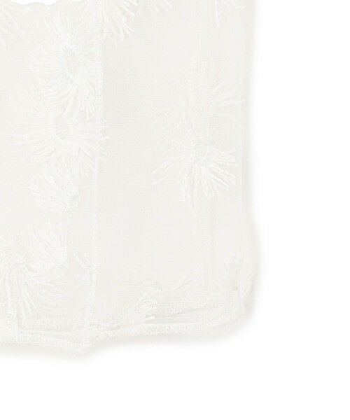 MAYSON GREY / メイソングレイ ミニ・ひざ丈スカート | チュールフラワーラップスカート | 詳細22