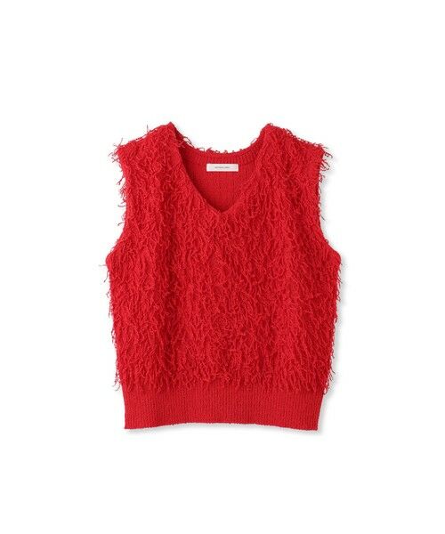 MAYSON GREY / メイソングレイ ダウンジャケット・ベスト | ループフリンジニットベスト≪手洗い可能≫ | 詳細8