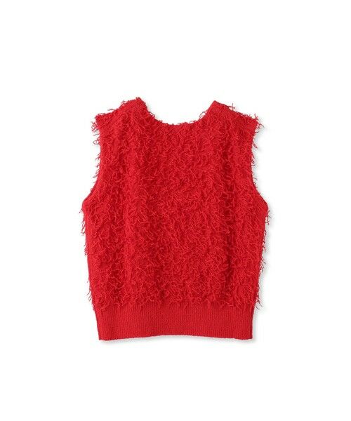 MAYSON GREY / メイソングレイ ダウンジャケット・ベスト | ループフリンジニットベスト≪手洗い可能≫ | 詳細9