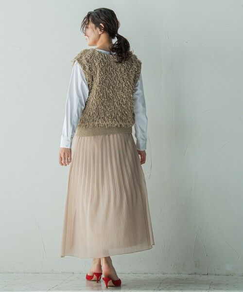 MAYSON GREY / メイソングレイ ダウンジャケット・ベスト | ループフリンジニットベスト≪手洗い可能≫ | 詳細25