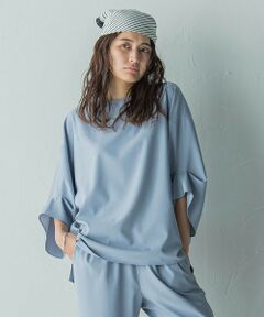 MAYSON GREY / メイソングレイ シャツ・ブラウス | タックワイドスリーブボートネックブラウス≪洗濯機で洗える≫