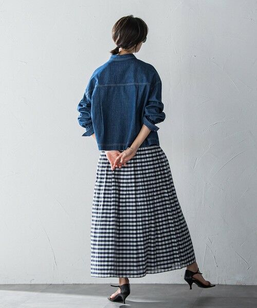 MAYSON GREY / メイソングレイ シャツ・ブラウス | デニムクロップドシャツ≪洗濯機で洗える≫ | 詳細20