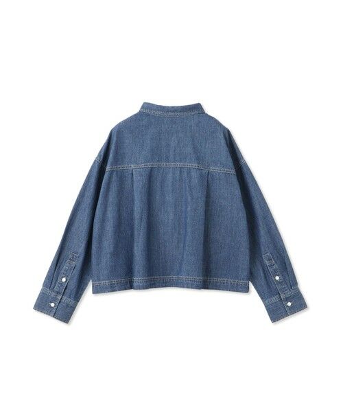 MAYSON GREY / メイソングレイ シャツ・ブラウス | デニムクロップドシャツ≪洗濯機で洗える≫ | 詳細22