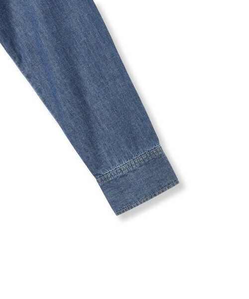 MAYSON GREY / メイソングレイ シャツ・ブラウス | デニムクロップドシャツ≪洗濯機で洗える≫ | 詳細24