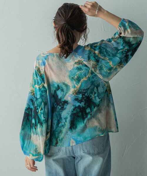 MAYSON GREY / メイソングレイ シャツ・ブラウス | IPEKERバルーンスリーブブラウス≪手洗い可能≫ | 詳細3