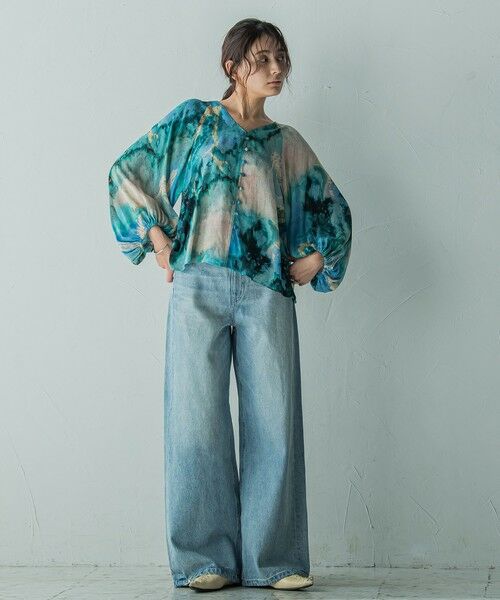 MAYSON GREY / メイソングレイ シャツ・ブラウス | IPEKERバルーンスリーブブラウス≪手洗い可能≫ | 詳細5