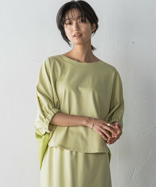 MAYSON GREY / メイソングレイ ロング・マキシ丈ワンピース | 【新色追加】ハーフドルマンスリーブスカートセットアップ≪洗濯機で洗える≫ | 詳細1