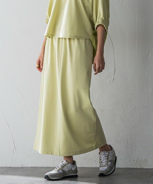 MAYSON GREY / メイソングレイ ロング・マキシ丈ワンピース | 【新色追加】ハーフドルマンスリーブスカートセットアップ≪洗濯機で洗える≫ | 詳細4