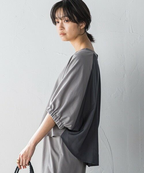 MAYSON GREY / メイソングレイ ロング・マキシ丈ワンピース | 【新色追加】ハーフドルマンスリーブスカートセットアップ≪洗濯機で洗える≫ | 詳細8