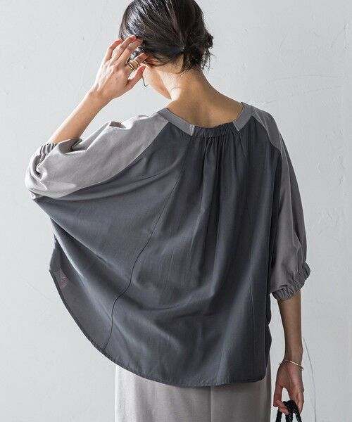 MAYSON GREY / メイソングレイ ロング・マキシ丈ワンピース | 【新色追加】ハーフドルマンスリーブスカートセットアップ≪洗濯機で洗える≫ | 詳細9