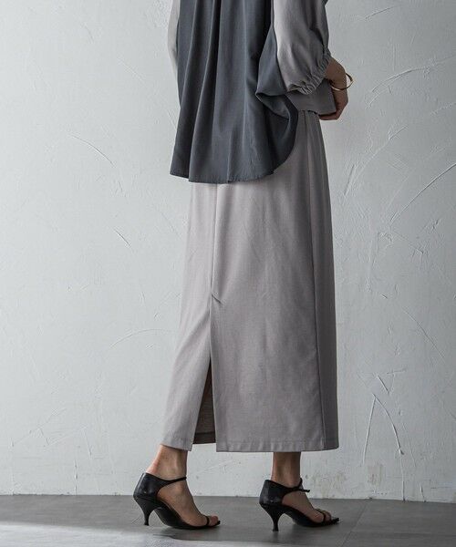 MAYSON GREY / メイソングレイ ロング・マキシ丈ワンピース | 【新色追加】ハーフドルマンスリーブスカートセットアップ≪洗濯機で洗える≫ | 詳細11