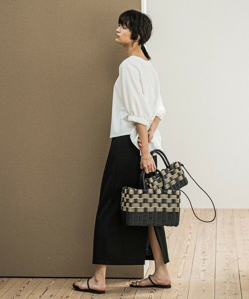 MAYSON GREY / メイソングレイ ロング・マキシ丈ワンピース | 【新色追加】ハーフドルマンスリーブスカートセットアップ≪洗濯機で洗える≫ | 詳細21