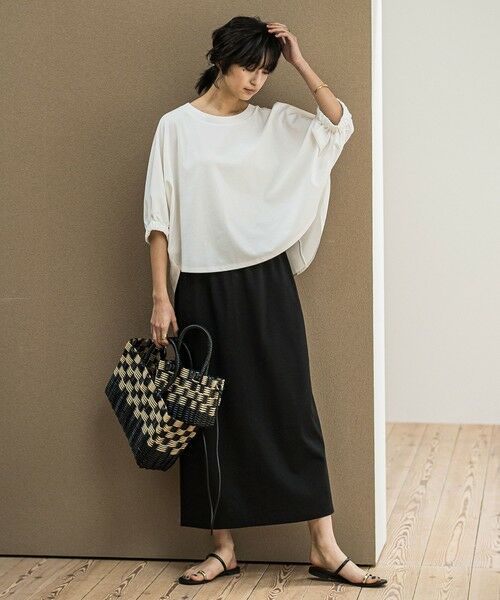 MAYSON GREY / メイソングレイ ロング・マキシ丈ワンピース | 【新色追加】ハーフドルマンスリーブスカートセットアップ≪洗濯機で洗える≫ | 詳細23