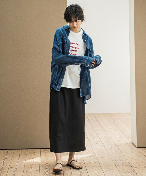 MAYSON GREY / メイソングレイ ロング・マキシ丈ワンピース | 【新色追加】ハーフドルマンスリーブスカートセットアップ≪洗濯機で洗える≫ | 詳細24