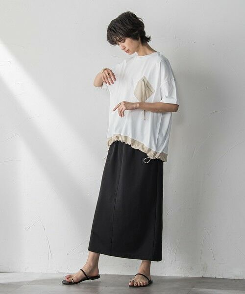 MAYSON GREY / メイソングレイ ロング・マキシ丈ワンピース | 【新色追加】ハーフドルマンスリーブスカートセットアップ≪洗濯機で洗える≫ | 詳細29