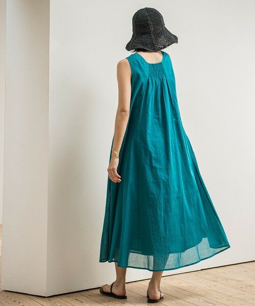 MAYSON GREY / メイソングレイ ロング・マキシ丈ワンピース | コットンボイル2WAYエアリーフレアワンピース≪手洗い可能≫ | 詳細9