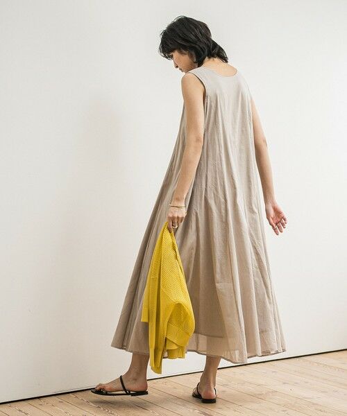 MAYSON GREY / メイソングレイ ロング・マキシ丈ワンピース | コットンボイル2WAYエアリーフレアワンピース≪手洗い可能≫ | 詳細20