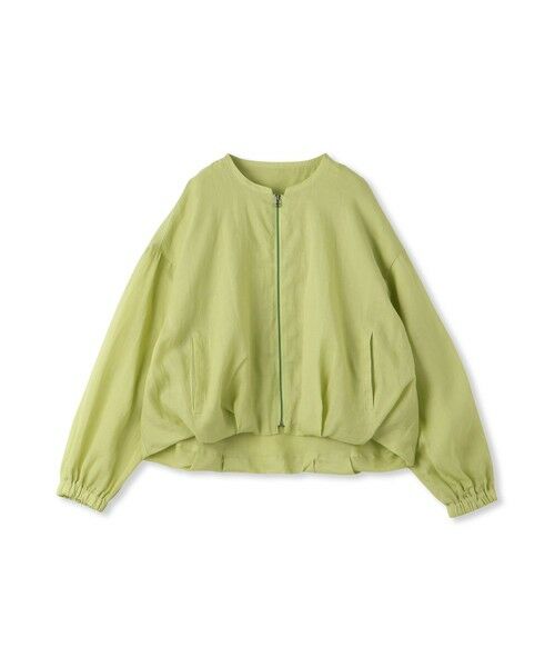 MAYSON GREY / メイソングレイ テーラードジャケット | リネンシアータックブルゾン≪手洗い可能≫ | 詳細25