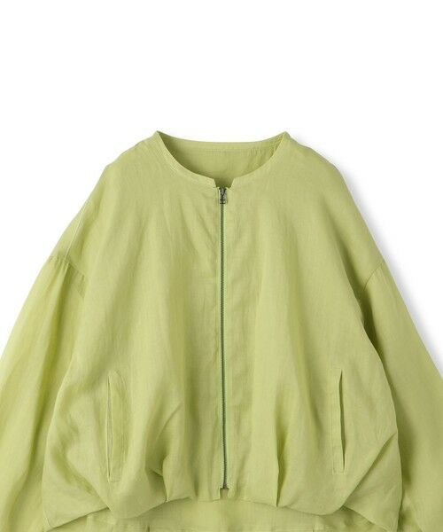 MAYSON GREY / メイソングレイ テーラードジャケット | リネンシアータックブルゾン≪手洗い可能≫ | 詳細27