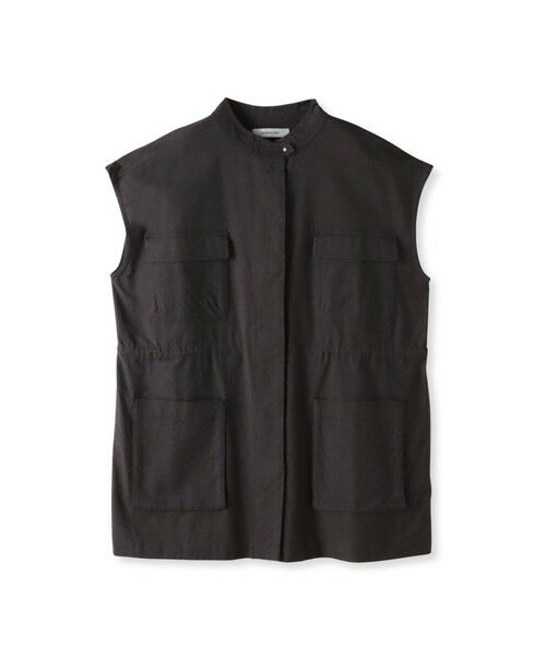 MAYSON GREY / メイソングレイ ダウンジャケット・ベスト | コットンリネンワークジレ≪手洗い可能≫ | 詳細23