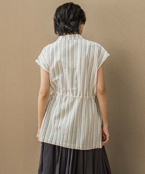 MAYSON GREY / メイソングレイ ダウンジャケット・ベスト | コットンリネンワークジレ≪手洗い可能≫ | 詳細26